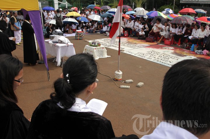 Ibadah Natal Seberang Istana Merdeka