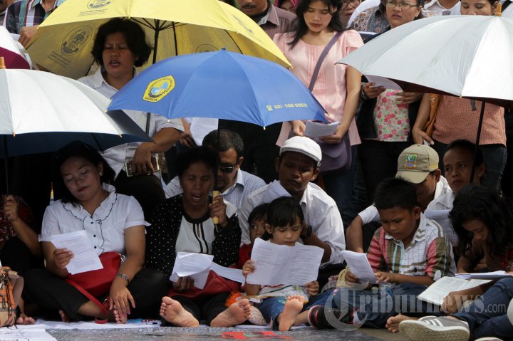 Ibadah Natal Seberang Istana Merdeka