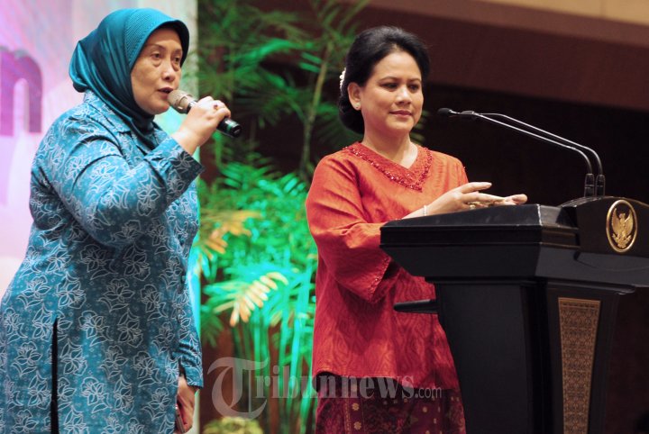 Ibu Negara Iriana Resmikan Gerakan Waspada Cacingan