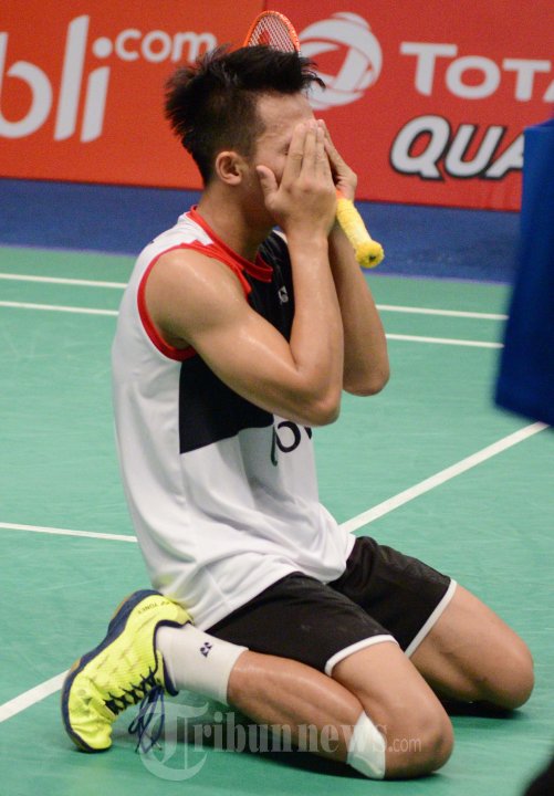 Ihsan Maulana Mustofa kalahkan Huang Yuxiang