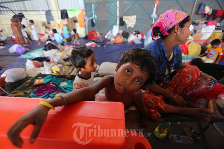 Imigran Rohingya Terdampar di Aceh