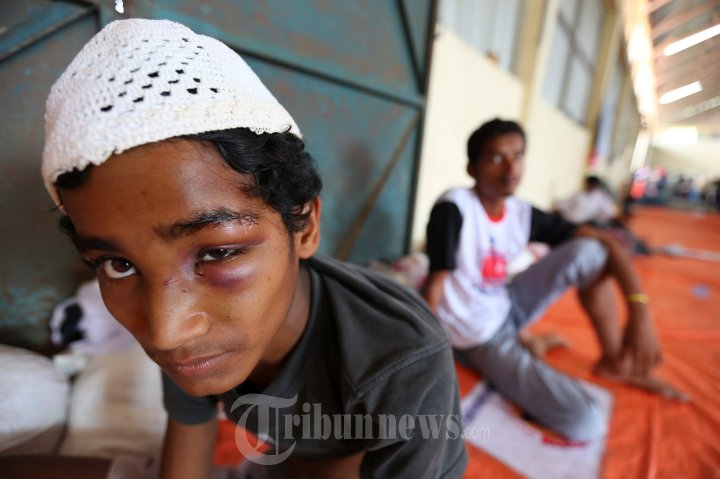 Imigran Rohingya Terdampar di Aceh