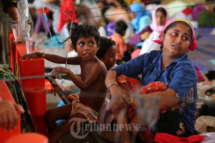 Imigran Rohingya Terdampar di Aceh