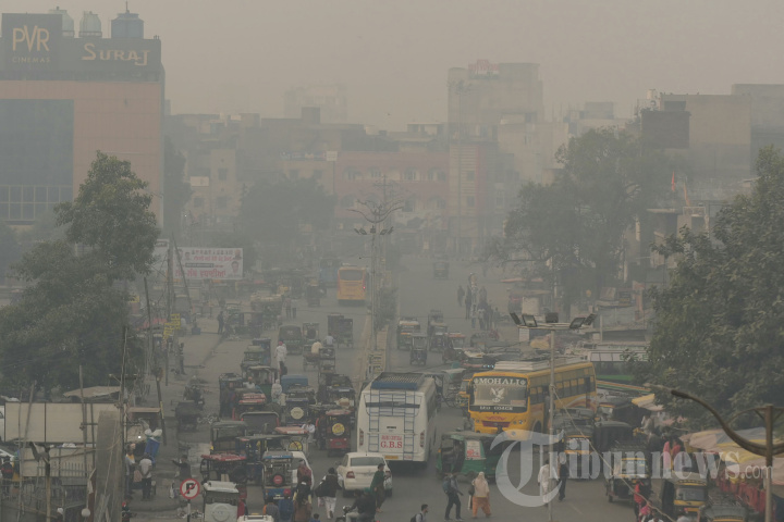 India Dibekap Polusi