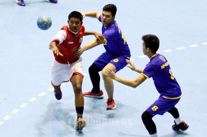 Indonesia VS Filipina Turnamen Bola Tangan IHF Trophy 2016