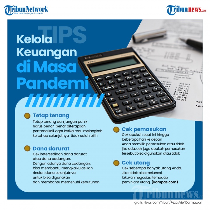 Infografis Tips Kelola Keuangan di Masa Pandemi