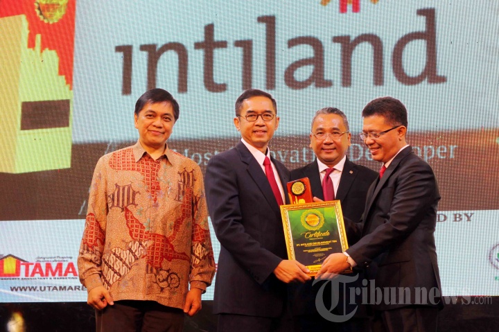 Intiland Raih Pengembang Properti Paling Inovatif 2017