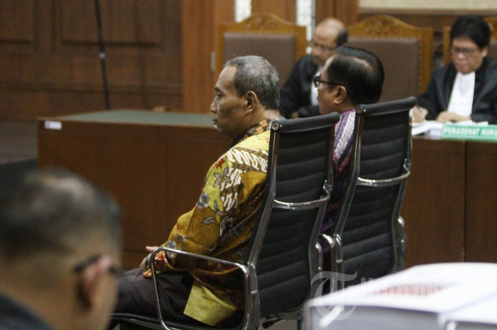 Irman dan Sugiharto Jalani Sidang Tuntutan