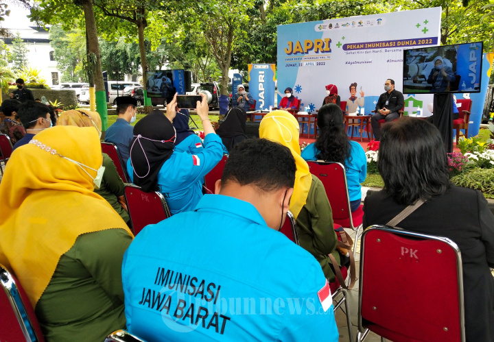 Jabar Punya Informasi (Japri) Bertitel Pekan Imunisasi Dunia (PID) 2022