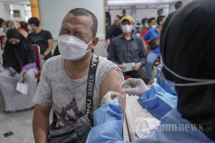 Jadi Syarat Mudik Warga Antusias Ikut Vaksin Booster