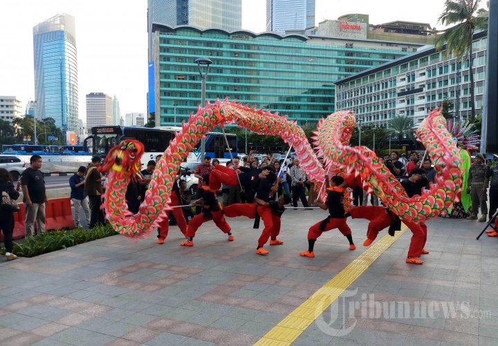 Jakarta Imlekan Digelar di Bundaran HI