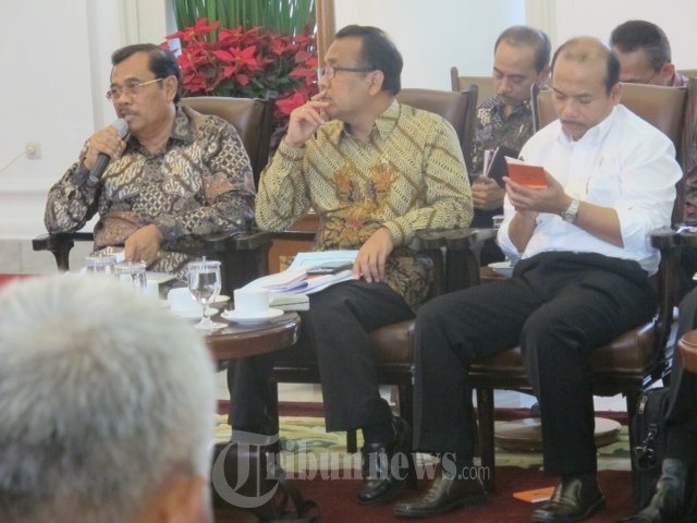 Jaksa Agung HM Prasetyo Pimpin Kejati Bertemu Presiden