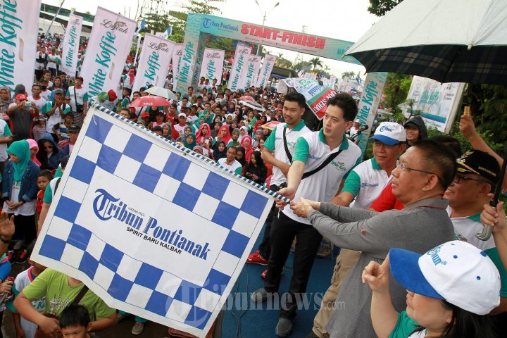 Jalan Sehat Tribun Bersama Luwak White Koffie