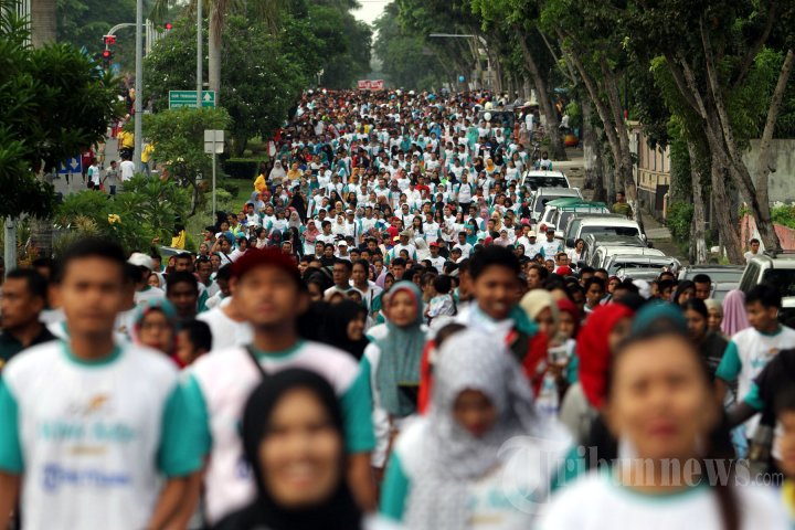 Jalan Sehat Tribun Pekanbaru