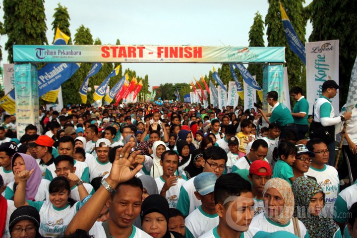 Jalan Sehat Tribun Pekanbaru