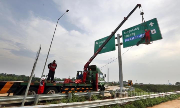 Jalan Tol Serpong-Kunciran Dioperasikan