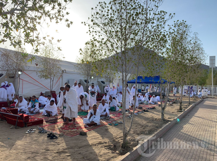 Jamaah Haji Indonesia Laksanakan Wukuf di Arafah