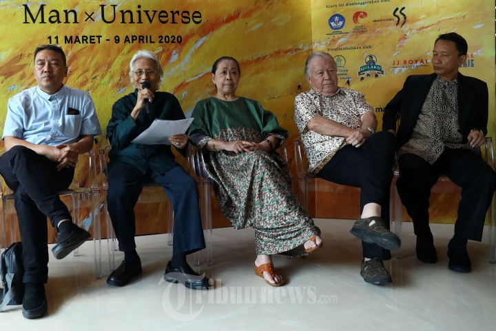 Jelang Pameran Srihadi Soedarsono Man X Universe