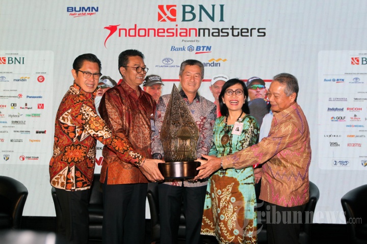 Jelang Turnamen Golf BNI Indonesian Masters