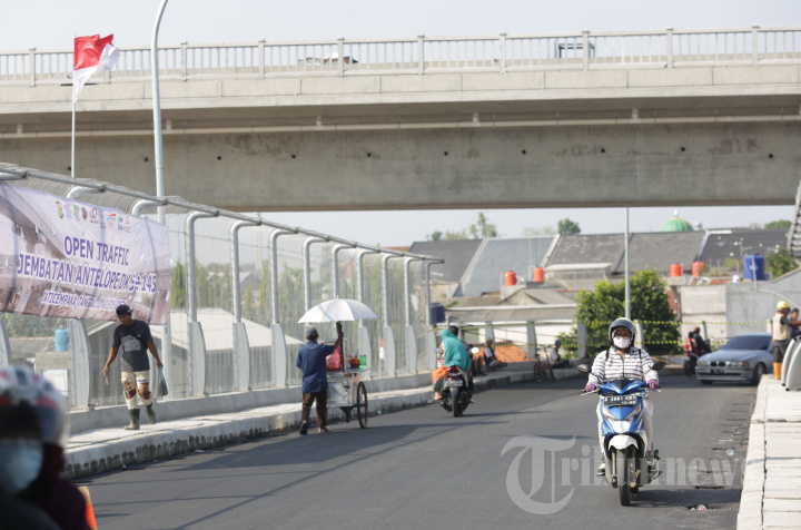 Jembatan Antilope Mulai Bisa Dilintasi Kendaraan