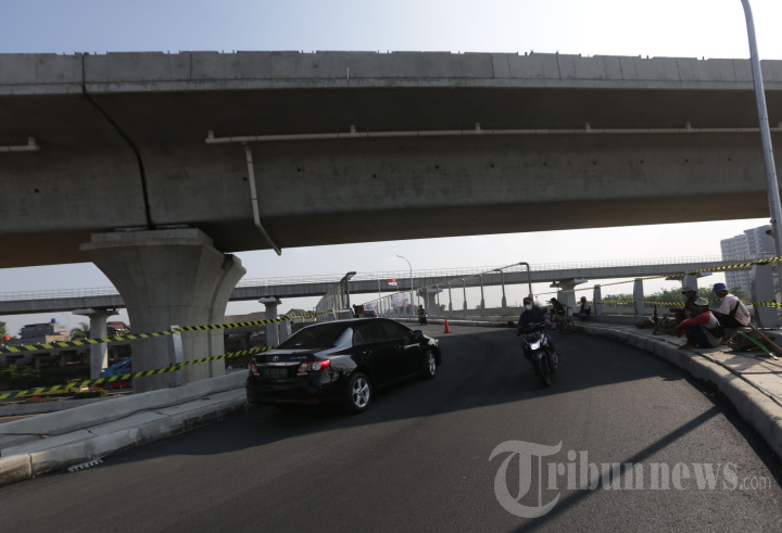 Jembatan Antilope Mulai Bisa Dilintasi Kendaraan