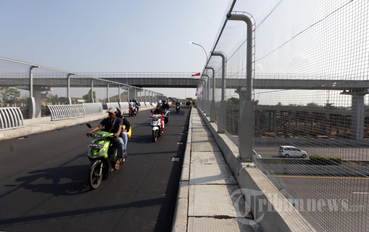 Jembatan Antilope Mulai Bisa Dilintasi Kendaraan