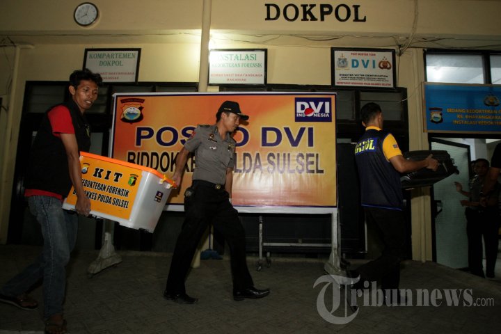 Jenazah Korban Ledakan di Makssar