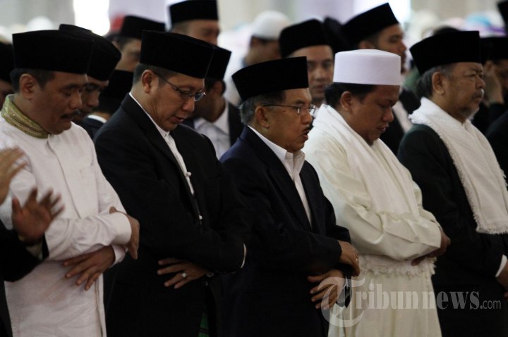 JK Shalat Iedul Fitri di Masjid Istiqlal