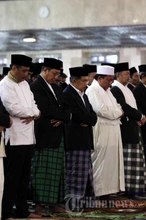 JK Shalat Iedul Fitri di Masjid Istiqlal