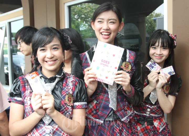 JKT 48 Beri Motivasi Pada Siswa SD