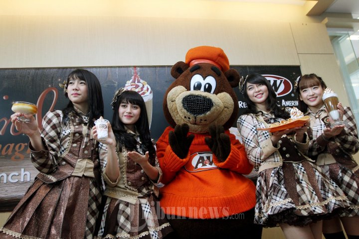 JKT48 Brand Ambassador Produk A&W