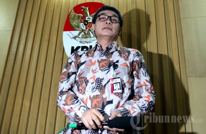 Johan Budi Jumpa Pers Penangkapan Anggota DPR