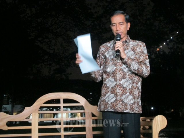 Jokowi Beri Keterangan Pers Calon Kapolri BG
