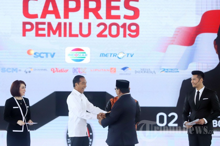 Jokowi dan Prabowo Kembali Bertarung dalam Debat Capres