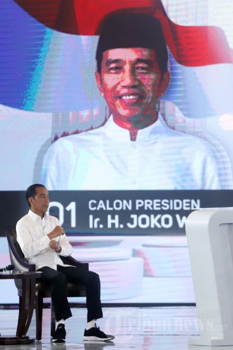 Jokowi dan Prabowo Kembali Bertarung dalam Debat Capres
