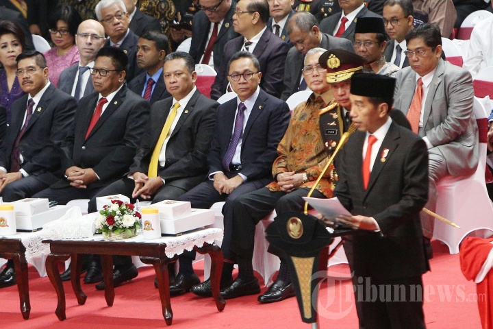 Jokowi Hadiri HUT Ke 72 Bhayangkara