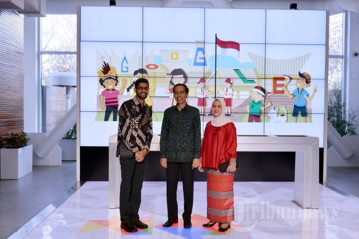Jokowi Kunjungi Googleplex