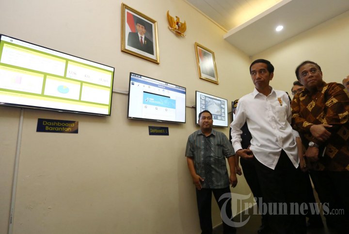 Jokowi Pantau Pelayanan Pelabuhan