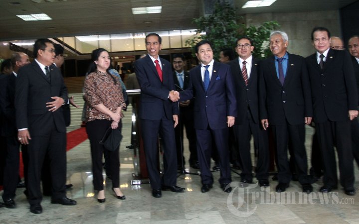 Jokowi Rapat Konsultasi dengan DPR