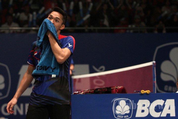 Jonatan Christie Dikalahkan Jan O Jorgensen
