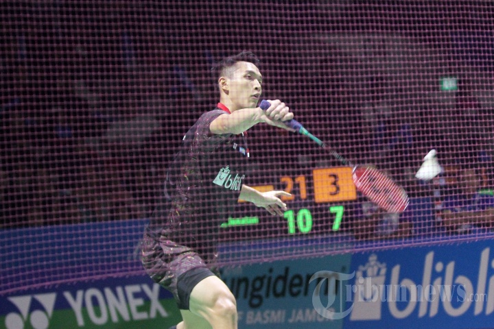 Jonatan Christie dikalahkan Viktor Axelsen