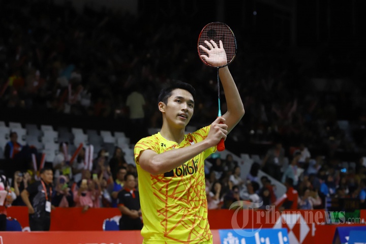 Jonatan Christie Kandaskan Perlawanan Shi Yuqi di Indonesia Masters