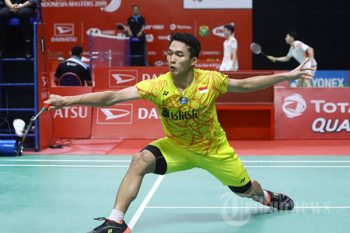 Jonatan Christie Kandaskan Perlawanan Shi Yuqi di Indonesia Masters