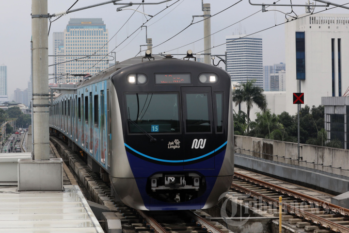 Jumlah Penumpang MRT Jakarta