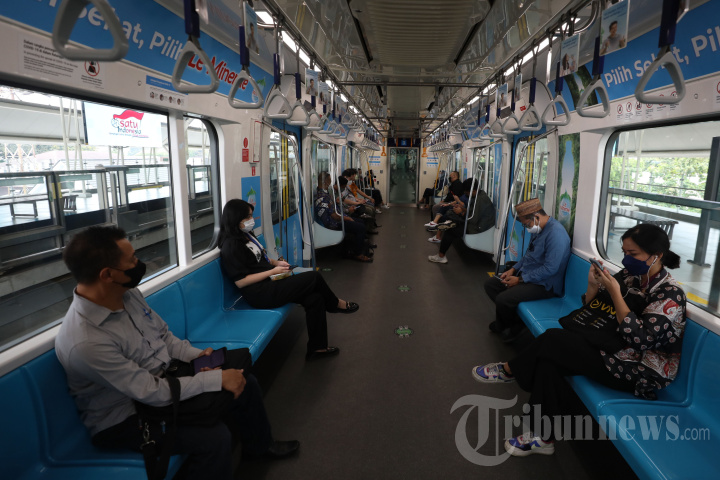 Jumlah Penumpang MRT Jakarta