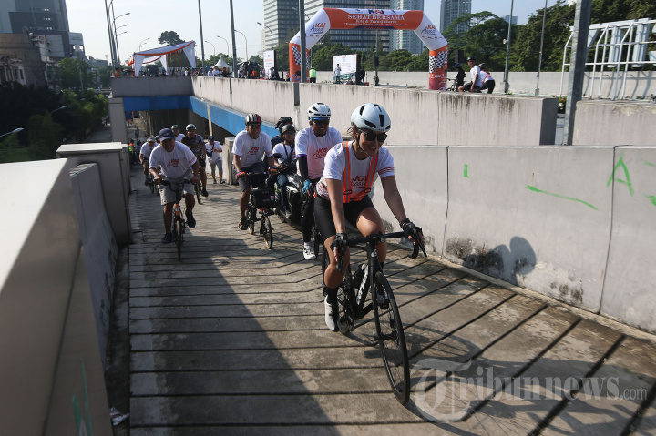 KAI dan Transjakarta Kampanyekan Hidup Sehat