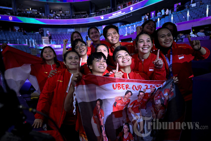 Kalahkan Korea Selatan,Tim Uber Indonesia Melaju ke Final