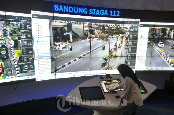 Kamera CCTV Pemkot Bandung Dilengkapi Sistem Pengenal Wajah