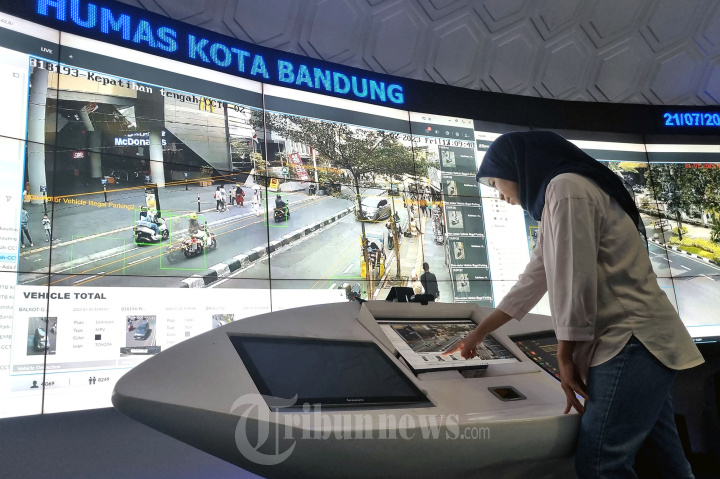 Kamera CCTV Pemkot Bandung Dilengkapi Sistem Pengenal Wajah