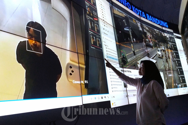 Kamera CCTV Pemkot Bandung Dilengkapi Sistem Pengenal Wajah